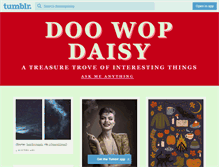 Tablet Screenshot of doowopdaisy.tumblr.com