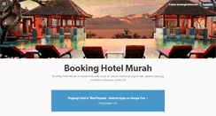 Desktop Screenshot of bookinghotelmurah.tumblr.com