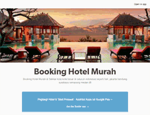 Tablet Screenshot of bookinghotelmurah.tumblr.com