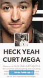 Mobile Screenshot of heckyeahcurtmega.tumblr.com