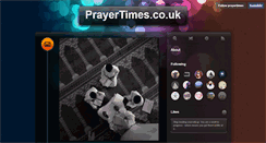 Desktop Screenshot of prayertimes.tumblr.com