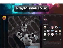 Tablet Screenshot of prayertimes.tumblr.com