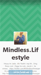 Mobile Screenshot of mindlesslyfestyle.tumblr.com