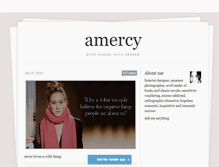 Tablet Screenshot of amercy.tumblr.com