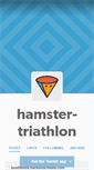 Mobile Screenshot of hamstertriathlon.tumblr.com