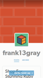 Mobile Screenshot of frank13gray.tumblr.com