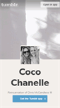 Mobile Screenshot of cocochanelle.tumblr.com