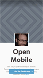Mobile Screenshot of openmobile.tumblr.com