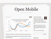 Tablet Screenshot of openmobile.tumblr.com