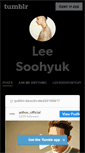 Mobile Screenshot of leesoohyukto21.tumblr.com
