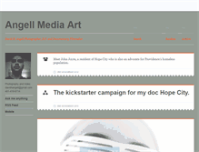Tablet Screenshot of angellmediaart.tumblr.com