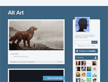 Tablet Screenshot of altartblog.tumblr.com