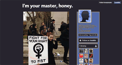Desktop Screenshot of honeymaster.tumblr.com