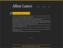 Tablet Screenshot of alienlanes.tumblr.com