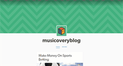 Desktop Screenshot of musicoveryblog.tumblr.com