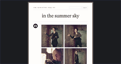 Desktop Screenshot of inthesummersky.tumblr.com