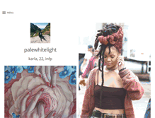 Tablet Screenshot of palewhitelight.tumblr.com