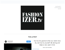Tablet Screenshot of fashionizertv.tumblr.com