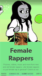 Mobile Screenshot of femalerappers.tumblr.com