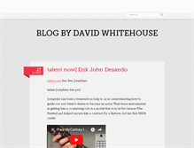 Tablet Screenshot of bydavidwhitehouse.tumblr.com