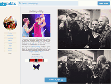 Tablet Screenshot of coldplayblog.tumblr.com