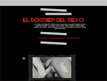 Tablet Screenshot of eldossierdelsexo.tumblr.com