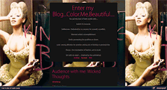 Desktop Screenshot of 1beautycrush.tumblr.com
