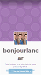 Mobile Screenshot of bonjourlancar.tumblr.com