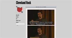 Desktop Screenshot of clevelandrock.tumblr.com