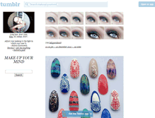 Tablet Screenshot of makeup-yourmind.tumblr.com