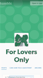 Mobile Screenshot of for-lovers-only.tumblr.com