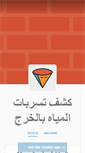 Mobile Screenshot of detectwaterleaksinal-kharj.tumblr.com