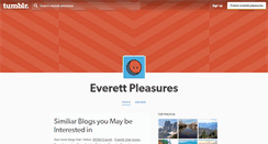 Desktop Screenshot of everett-pleasures.tumblr.com
