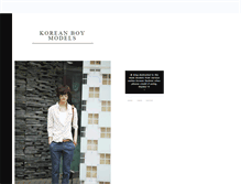Tablet Screenshot of koreanboymodel.tumblr.com