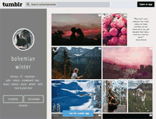 Tablet Screenshot of bohemianwinter.tumblr.com