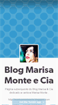 Mobile Screenshot of marisamonteblogmarisaecia.tumblr.com