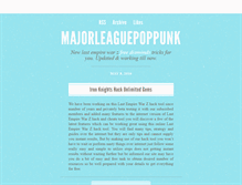 Tablet Screenshot of majorleaguepoppunk.tumblr.com