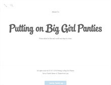 Tablet Screenshot of biggirlpanties.tumblr.com