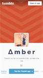 Mobile Screenshot of ambersenior.tumblr.com