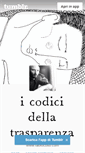 Mobile Screenshot of icodicidellatrasparenza.tumblr.com