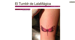 Desktop Screenshot of lalamagica.tumblr.com