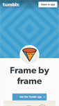 Mobile Screenshot of framebyframe.tumblr.com
