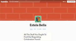 Desktop Screenshot of estelabella.tumblr.com