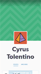 Mobile Screenshot of cyrustolentino.tumblr.com