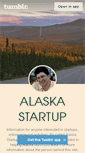 Mobile Screenshot of alaskastartup.tumblr.com