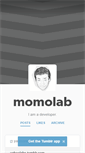 Mobile Screenshot of momolab.tumblr.com