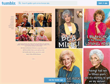 Tablet Screenshot of golden-girls-love-cheesecake.tumblr.com