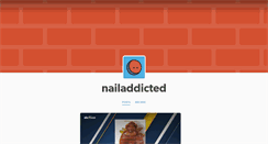 Desktop Screenshot of nailaddicted.tumblr.com