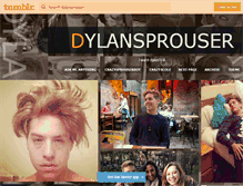 Tablet Screenshot of dylansprouser.tumblr.com