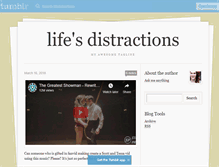 Tablet Screenshot of lifedistractions.tumblr.com